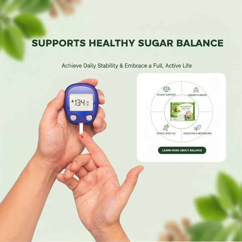 Honescart Ayurvedic Herbs Sugar Patch (Buy 1 Get 1)