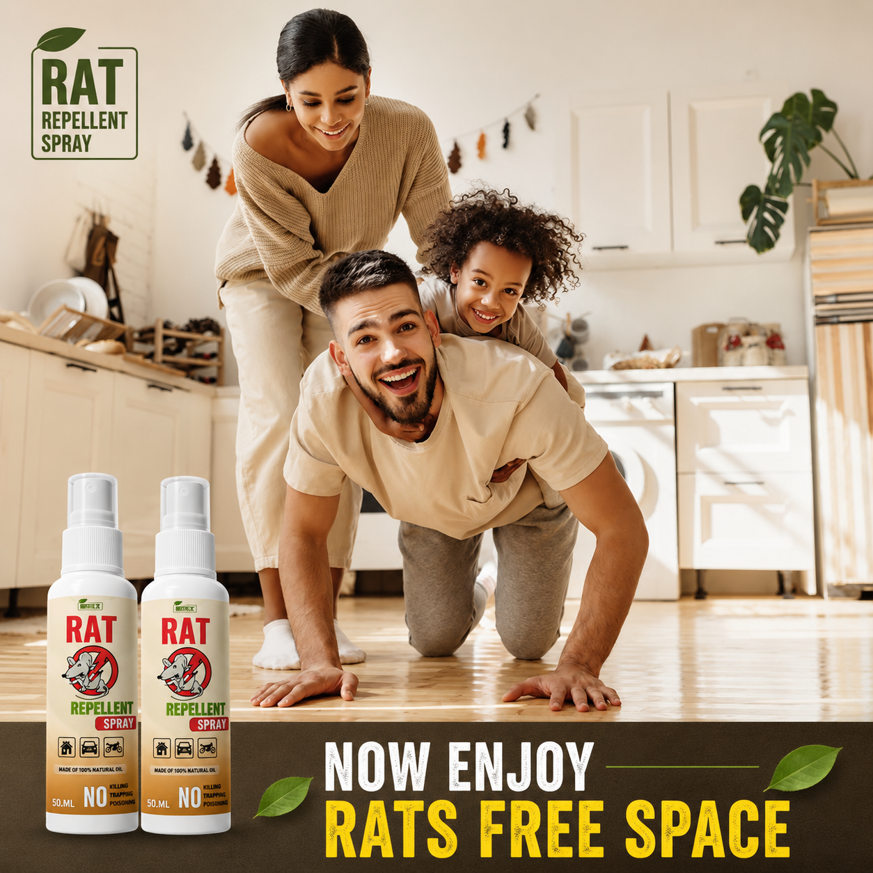 Rat Repellent Spray | BUY 1 GET 2 FREE!