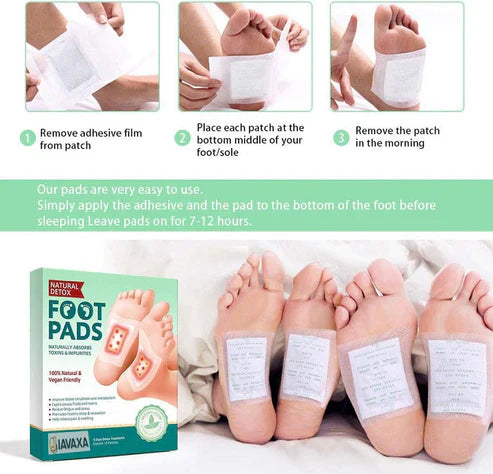 Honestcart Fitpiick Premium Natural Detox Foot Patches