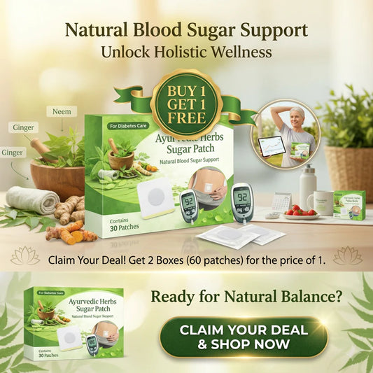 Honescart Ayurvedic Herbs Sugar Patch (Buy 1 Get 1)