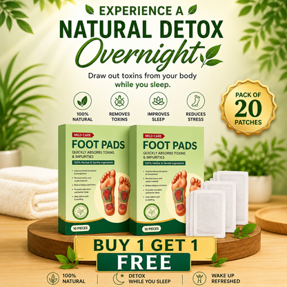 Honestcart Fitpiick Premium Natural Detox Foot Patches